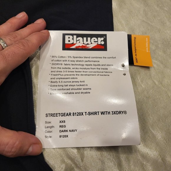 NWT Blauer Compression Shirt Black - Picture 4 of 5